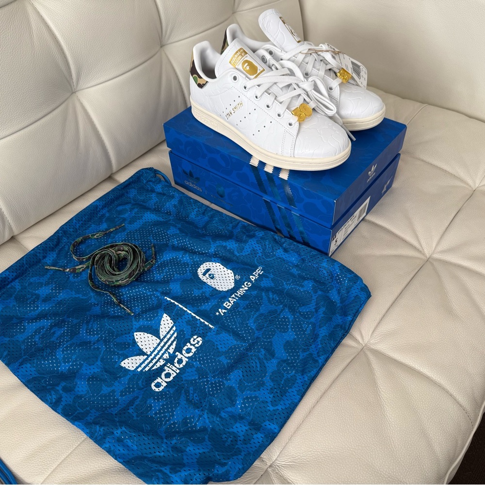 NIB Adidas x Bape stan smith size 5 (men)